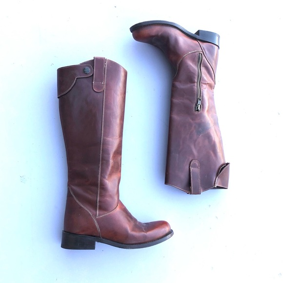 Stetson Handmade Leather Riding Boots - Picture 2 of 9